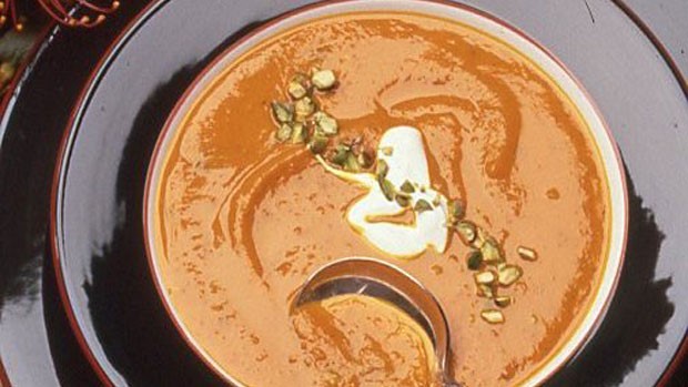 FALL VEGETABLE PISTACHIO SOUP