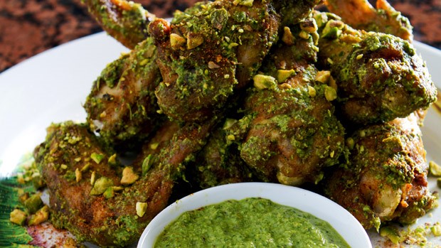 Fat Free Pistachio Chimichurri 