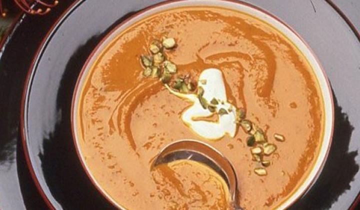 FALL VEGETABLE PISTACHIO SOUP